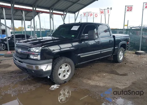 2005 Chevrolet Silverado 1500 Z71 from USA, damaged, VIN 2GCEK13T451287365